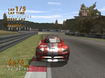 Sega GT 2002 (USA) screen shot game playing